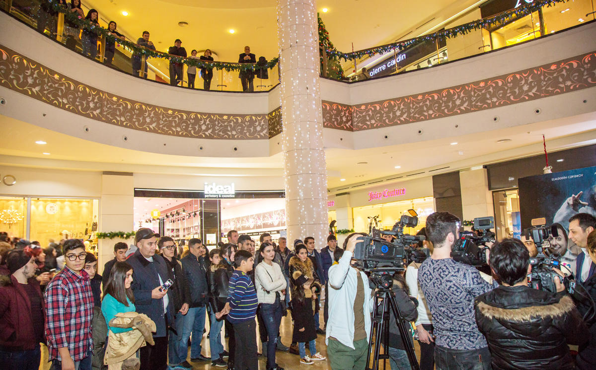 Фярда Амин и Эльмеддин Джафаров вызвали ажиотаж в Баку и  Масаллы (ФОТО)