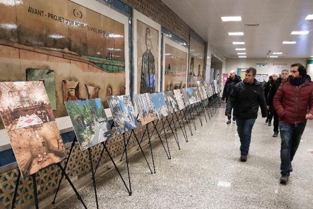 В Стамбульском метро представлена выставка об Азербайджане (ФОТО)