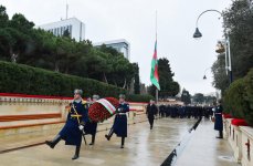 Президент Азербайджана почтил светлую память шехидов (ФОТО)