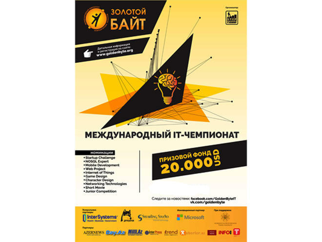 Время возможностей! Продлена дата подачи заявок на чемпионат "Золотой Байт 2017"