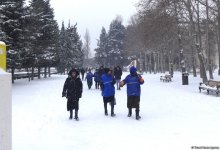 Снег в Баку (ФОТОСЕССИЯ)