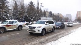 Снег в Баку (ФОТОСЕССИЯ)