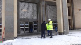 Снег в Баку (ФОТОСЕССИЯ)