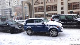 Снег в Баку (ФОТОСЕССИЯ)