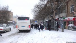 Снег в Баку (ФОТОСЕССИЯ)