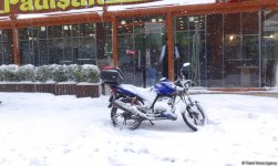 Снег в Баку (ФОТОСЕССИЯ)