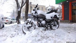 Снег в Баку (ФОТОСЕССИЯ)