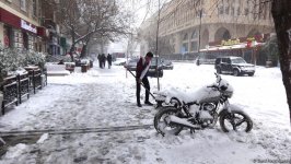 Снег в Баку (ФОТОСЕССИЯ)