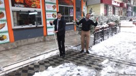 Снег в Баку (ФОТОСЕССИЯ)