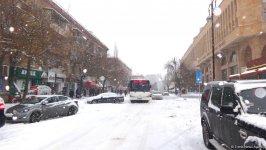 Снег в Баку (ФОТОСЕССИЯ)