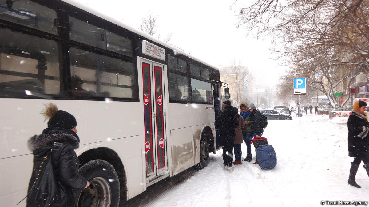 Снег в Баку (ФОТОСЕССИЯ)