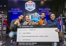 Баку-Будапешт: Определились победители среди геймеров "Эскейп-рума" (ФОТО)