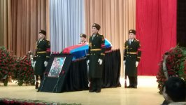 В Баку прощаются с шехидом Чингизом Гурбановым (ФОТО)