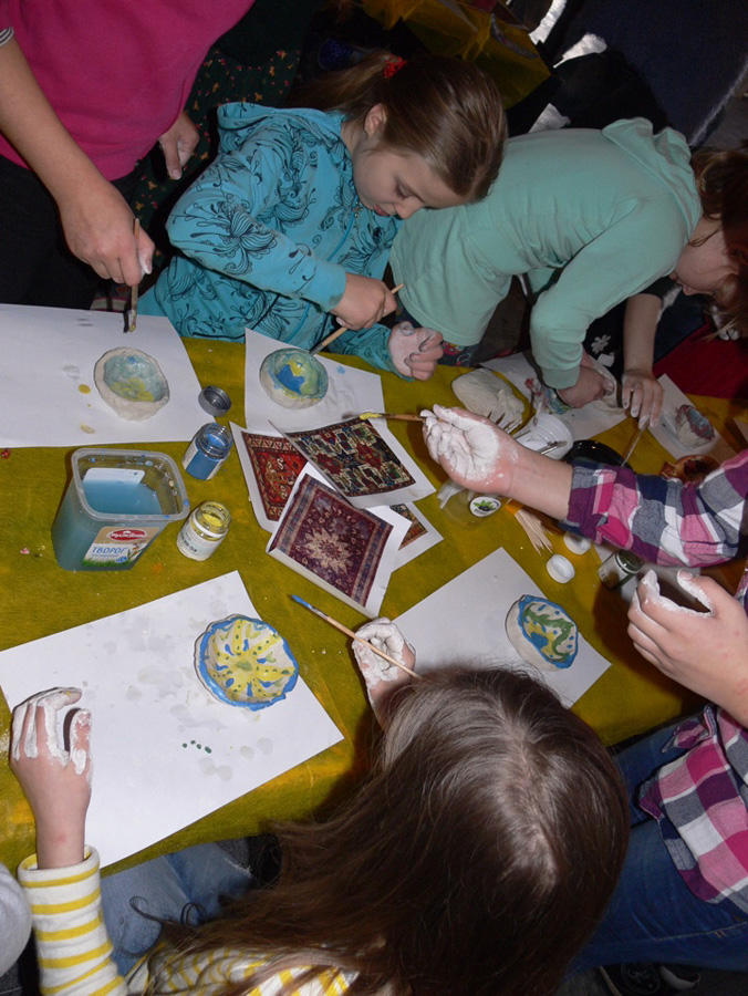 Маленькие россияне впитывают азербайджанскую культуру сердцем (ФОТО)