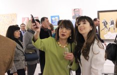 В Баку открылась оригинальная выставка Ирины Эльдаровой "Мужчина как Бренд" (ФОТО)