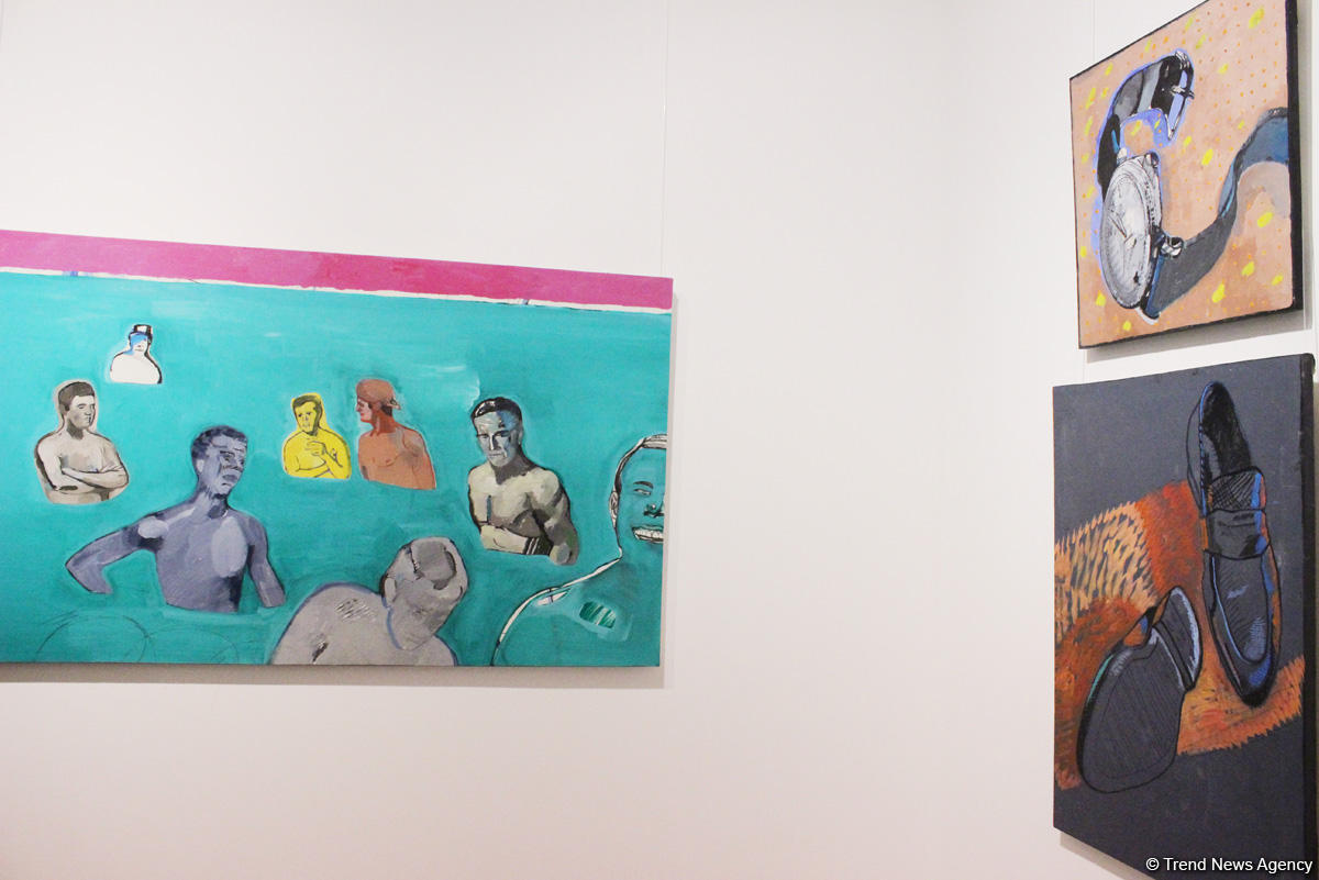 В Баку открылась оригинальная выставка Ирины Эльдаровой "Мужчина как Бренд" (ФОТО)