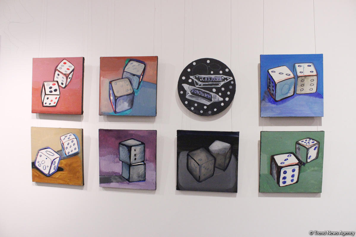 В Баку открылась оригинальная выставка Ирины Эльдаровой "Мужчина как Бренд" (ФОТО)