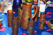 В Баку открылась выставка Милены Набиевой "Minabi - Узоры Мироздания": буйство красок, чувств и восприятия (ФОТО)