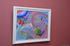 В Баку открылась выставка Милены Набиевой "Minabi - Узоры Мироздания": буйство красок, чувств и восприятия (ФОТО)