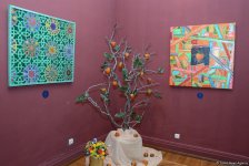 В Баку открылась выставка Милены Набиевой "Minabi - Узоры Мироздания": буйство красок, чувств и восприятия (ФОТО)