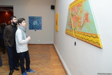 В Баку открылась выставка Милены Набиевой "Minabi - Узоры Мироздания": буйство красок, чувств и восприятия (ФОТО)