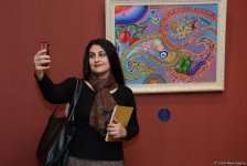 В Баку открылась выставка Милены Набиевой "Minabi - Узоры Мироздания": буйство красок, чувств и восприятия (ФОТО)