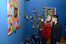 В Баку открылась выставка Милены Набиевой "Minabi - Узоры Мироздания": буйство красок, чувств и восприятия (ФОТО)