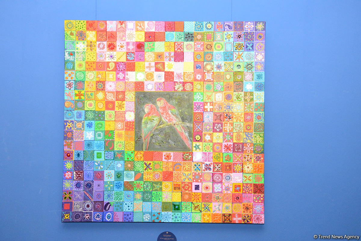 В Баку открылась выставка Милены Набиевой "Minabi - Узоры Мироздания": буйство красок, чувств и восприятия (ФОТО)