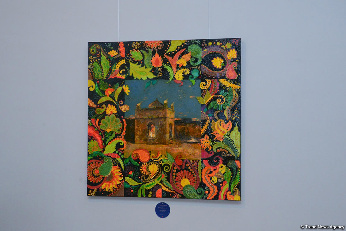 В Баку открылась выставка Милены Набиевой "Minabi - Узоры Мироздания": буйство красок, чувств и восприятия (ФОТО)
