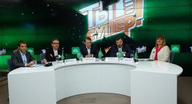 Участницы проекта "Ты супер!" из Азербайджана в эфире НТВ (ФОТО)