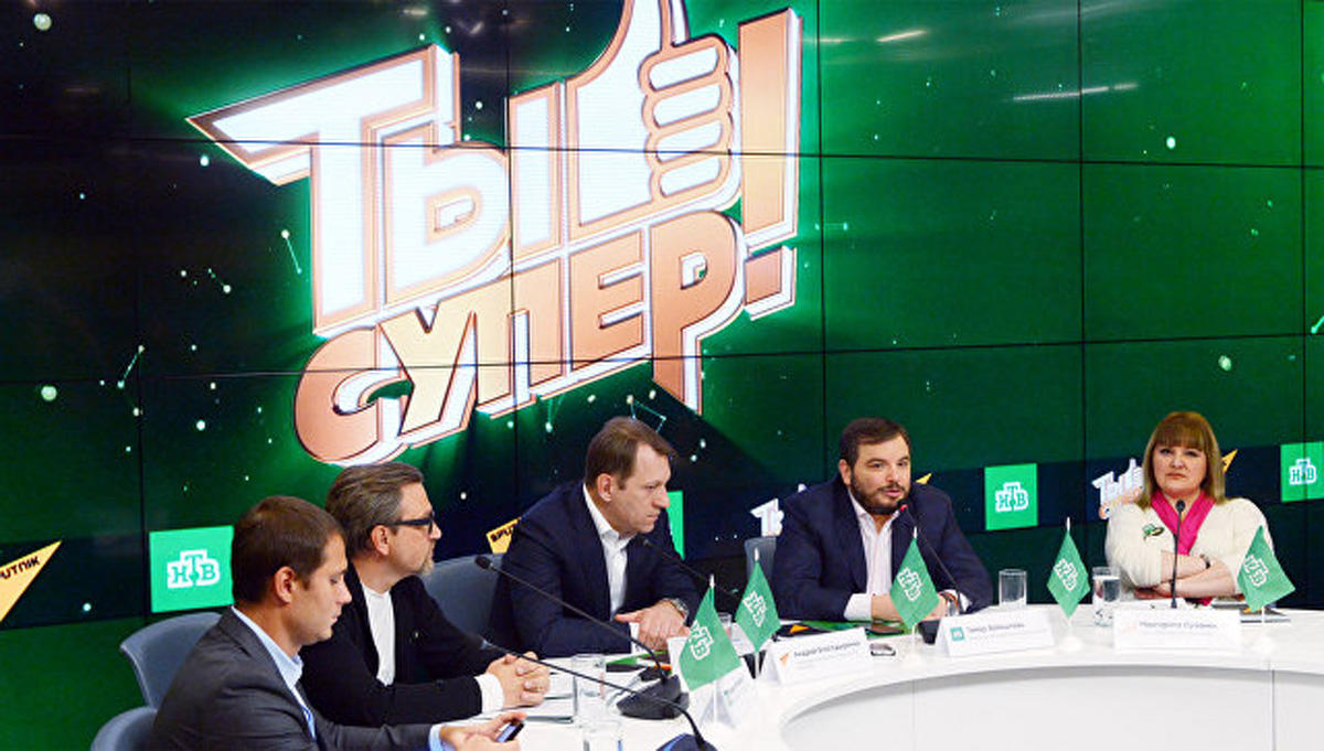 Участницы проекта "Ты супер!" из Азербайджана в эфире НТВ (ФОТО)