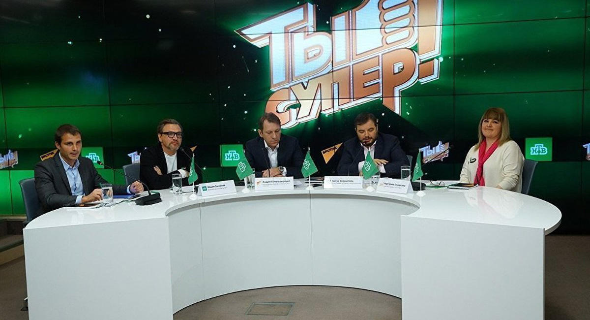 Участницы проекта "Ты супер!" из Азербайджана в эфире НТВ (ФОТО)