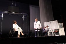 Аншлаг и овации: "Жестокий урок" от российских актеров в Баку (ФОТО)