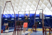 Азербайджанские спортсмены готовятся к Кубку мира по спортивной гимнастике (ФОТОРЕПОРТАЖ)