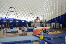 Азербайджанские спортсмены готовятся к Кубку мира по спортивной гимнастике (ФОТОРЕПОРТАЖ)