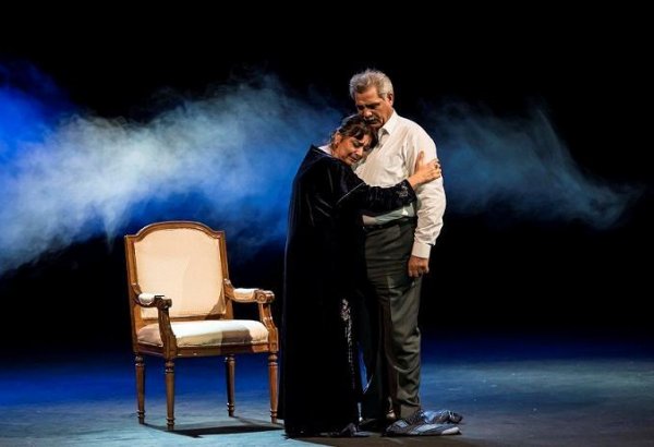 Гамида Омарова и Нуреддин Мехдиханлы в юбилейном спектакле (ФОТО)