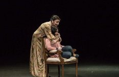 Гамида Омарова и Нуреддин Мехдиханлы в юбилейном спектакле (ФОТО)