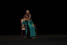 Гамида Омарова и Нуреддин Мехдиханлы в юбилейном спектакле (ФОТО)