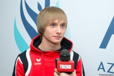 Азербайджанский гимнаст пригласил зрителей поболеть за национальную команду (ФОТО)