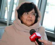 Проведение в Азербайджане соревнований мирового уровня повышает авторитет страны - болельщица (ФОТО)