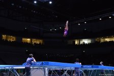 Квалификационные соревнования мужчин и женщин по прыжкам на батуте и тамблингу на Кубке мира FIG в Баку (ФОТОРЕПОРТАЖ 2)