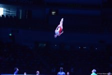 Квалификационные соревнования мужчин и женщин по прыжкам на батуте и тамблингу на Кубке мира FIG в Баку (ФОТОРЕПОРТАЖ 2)