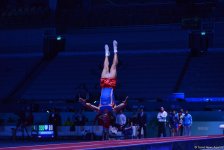 Квалификационные соревнования мужчин и женщин по прыжкам на батуте и тамблингу на Кубке мира FIG в Баку (ФОТОРЕПОРТАЖ 2)