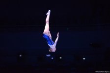 Квалификационные соревнования мужчин и женщин по прыжкам на батуте и тамблингу на Кубке мира FIG в Баку (ФОТОРЕПОРТАЖ 2)