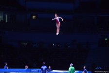 Квалификационные соревнования мужчин и женщин по прыжкам на батуте и тамблингу на Кубке мира FIG в Баку (ФОТОРЕПОРТАЖ 2)