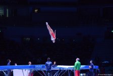 Квалификационные соревнования мужчин и женщин по прыжкам на батуте и тамблингу на Кубке мира FIG в Баку (ФОТОРЕПОРТАЖ 2)