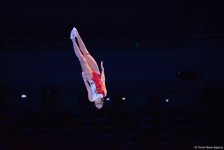 Квалификационные соревнования мужчин и женщин по прыжкам на батуте и тамблингу на Кубке мира FIG в Баку (ФОТОРЕПОРТАЖ 2)