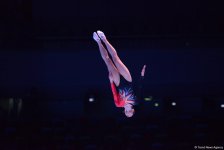 Квалификационные соревнования мужчин и женщин по прыжкам на батуте и тамблингу на Кубке мира FIG в Баку (ФОТОРЕПОРТАЖ 2)