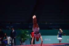 Квалификационные соревнования мужчин и женщин по прыжкам на батуте и тамблингу на Кубке мира FIG в Баку (ФОТОРЕПОРТАЖ 2)