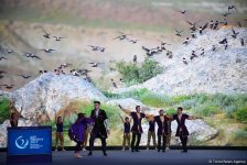 В Баку прошла церемония открытия Кубка мира FIG по прыжкам на батуте и тамблингу (ФОТОРЕПОРТАЖ)